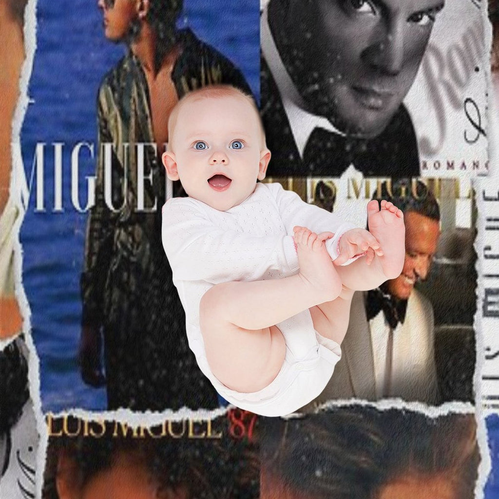 Luismi Albums Gift-ready Throw Blanket