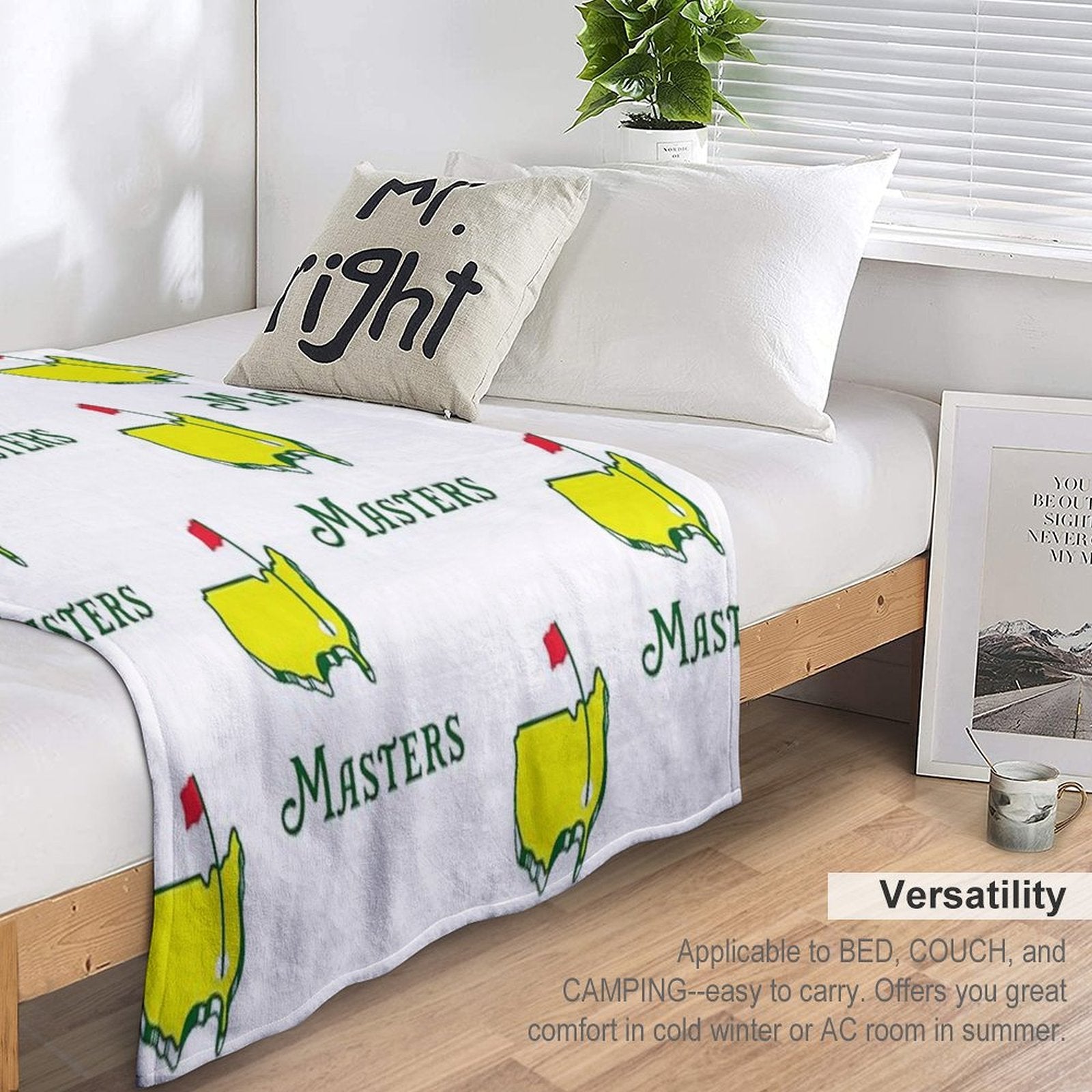 Masters Tournament Velvety-soft Throw Blanket