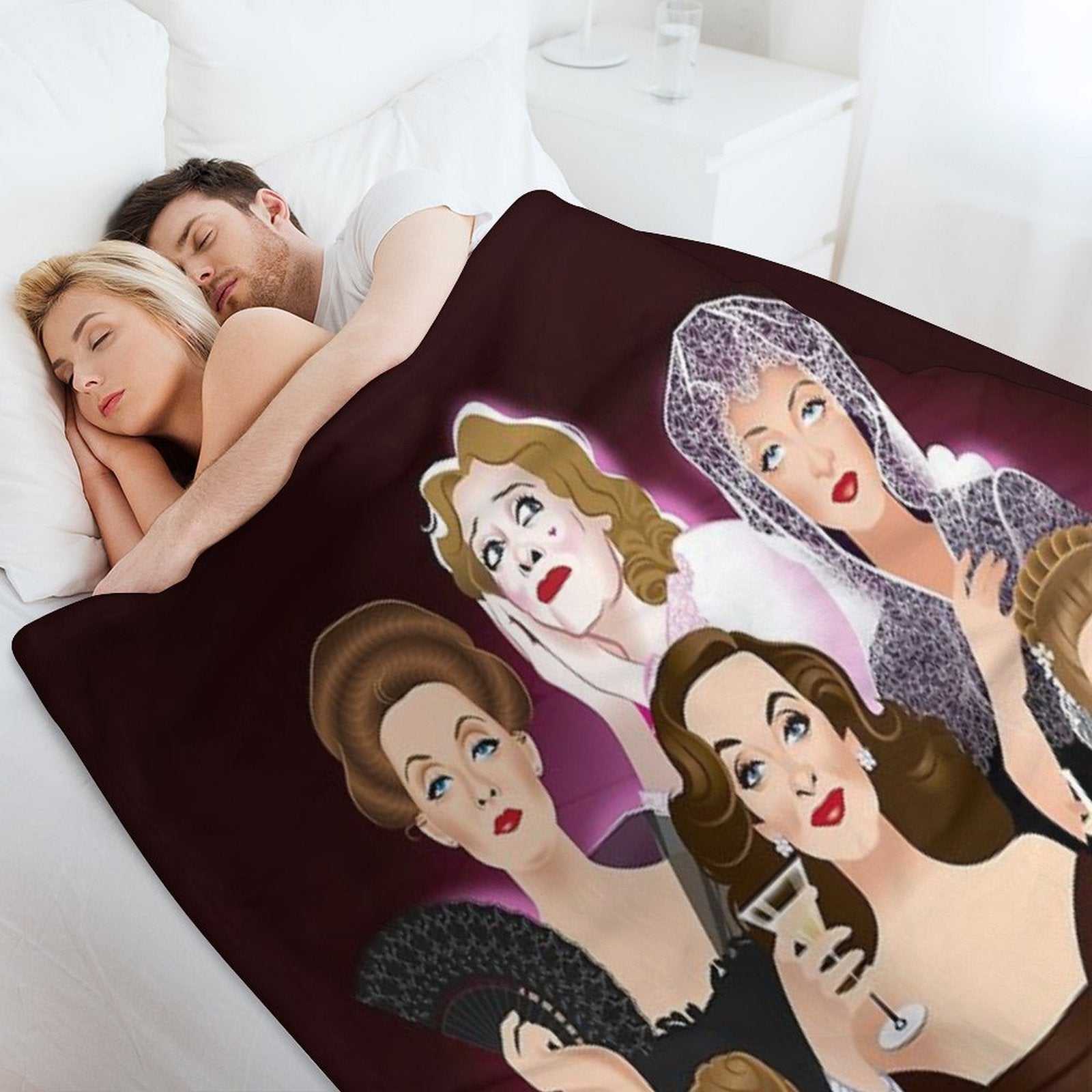 Bette Davis Quick-dry Throw Blanket