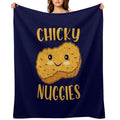 Chicky Nuggies Anti-pilling Throw Blanket