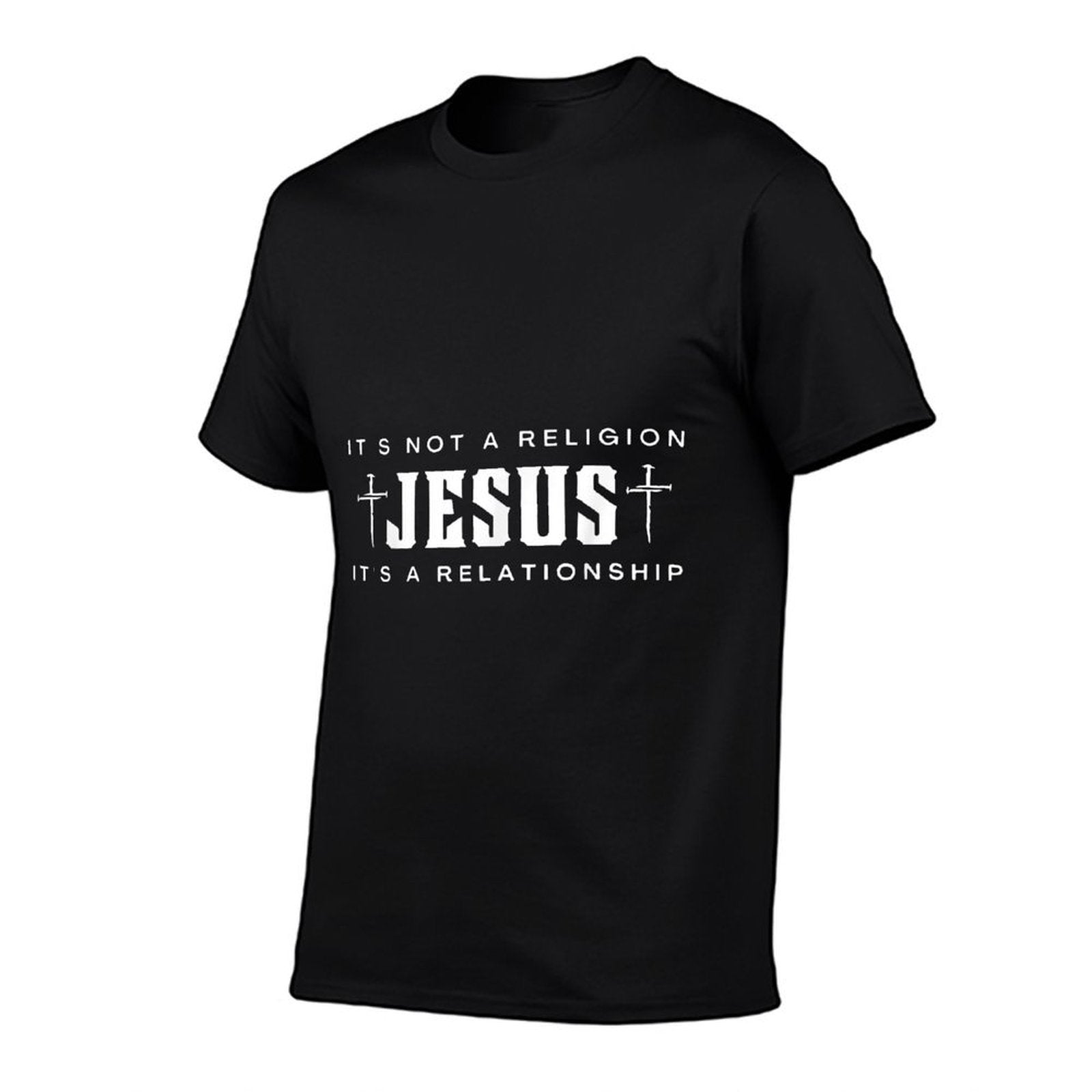 Jesus Not A Religion Its A Relationship Christian Quote Comfortable T-Shirt