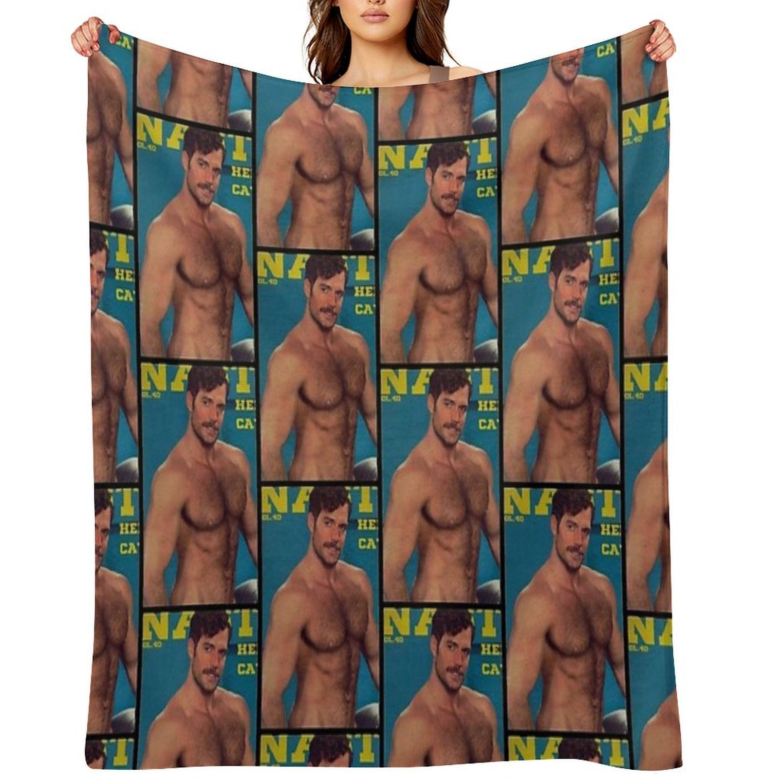 It’s Raining Henry Shrink-resistant Throw Blanket