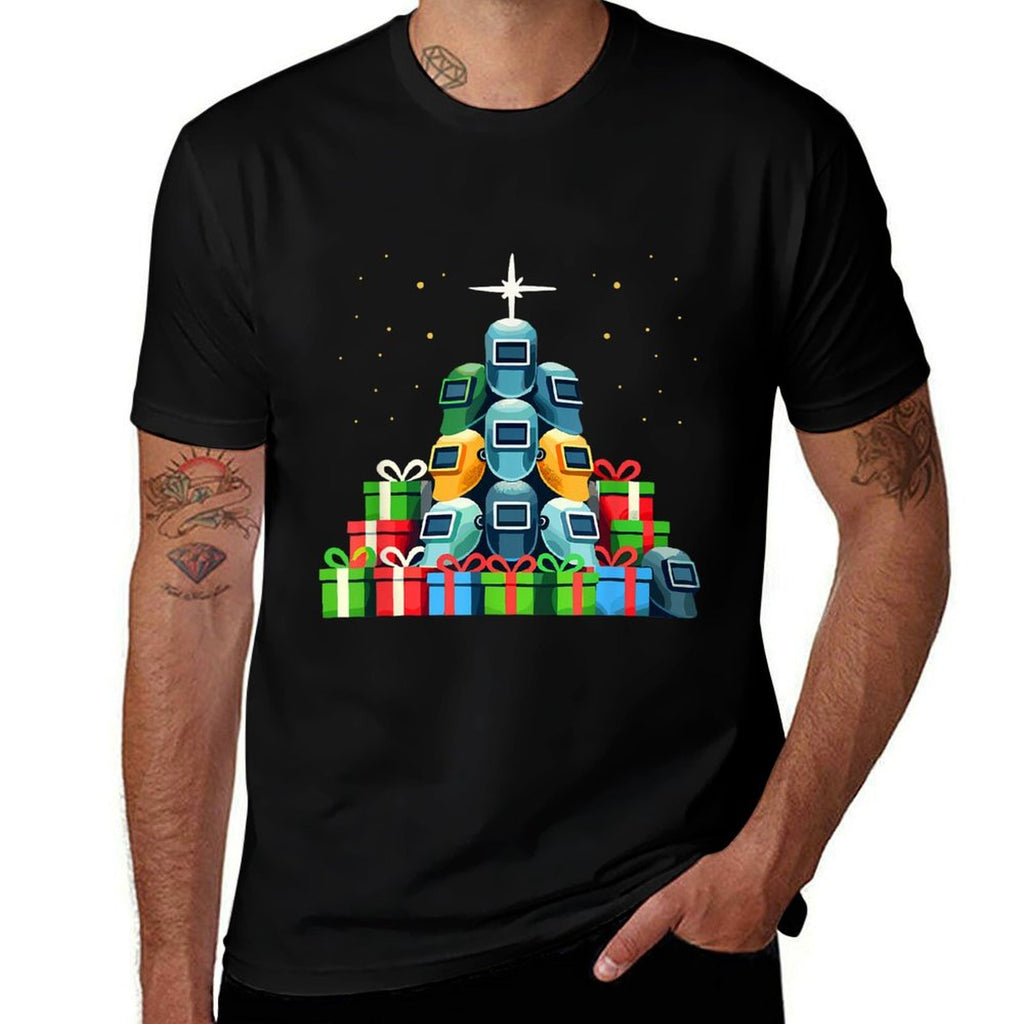 Christmas Tree Mig Welder Metal Weld Welding Welders  Quick-drying T-Shirt
