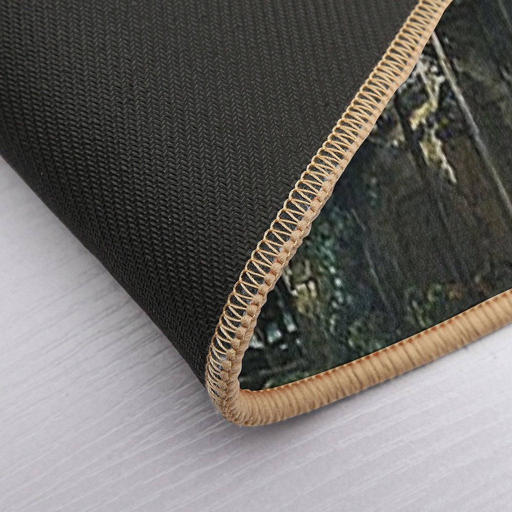 Francois Boucher Mill at Charenton  Fade-Resistant Bath Mat