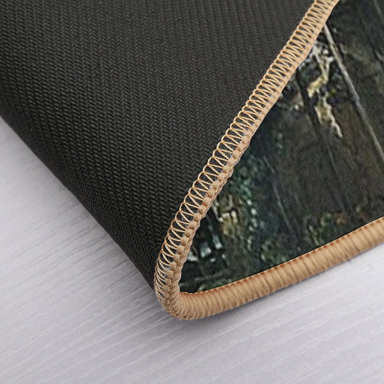 Francois Boucher Mill at Charenton  Fade-Resistant Bath Mat