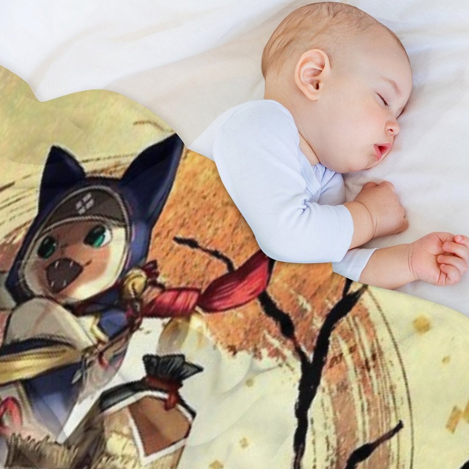 Monster Hunter Rise Multi-functional Throw Blanket