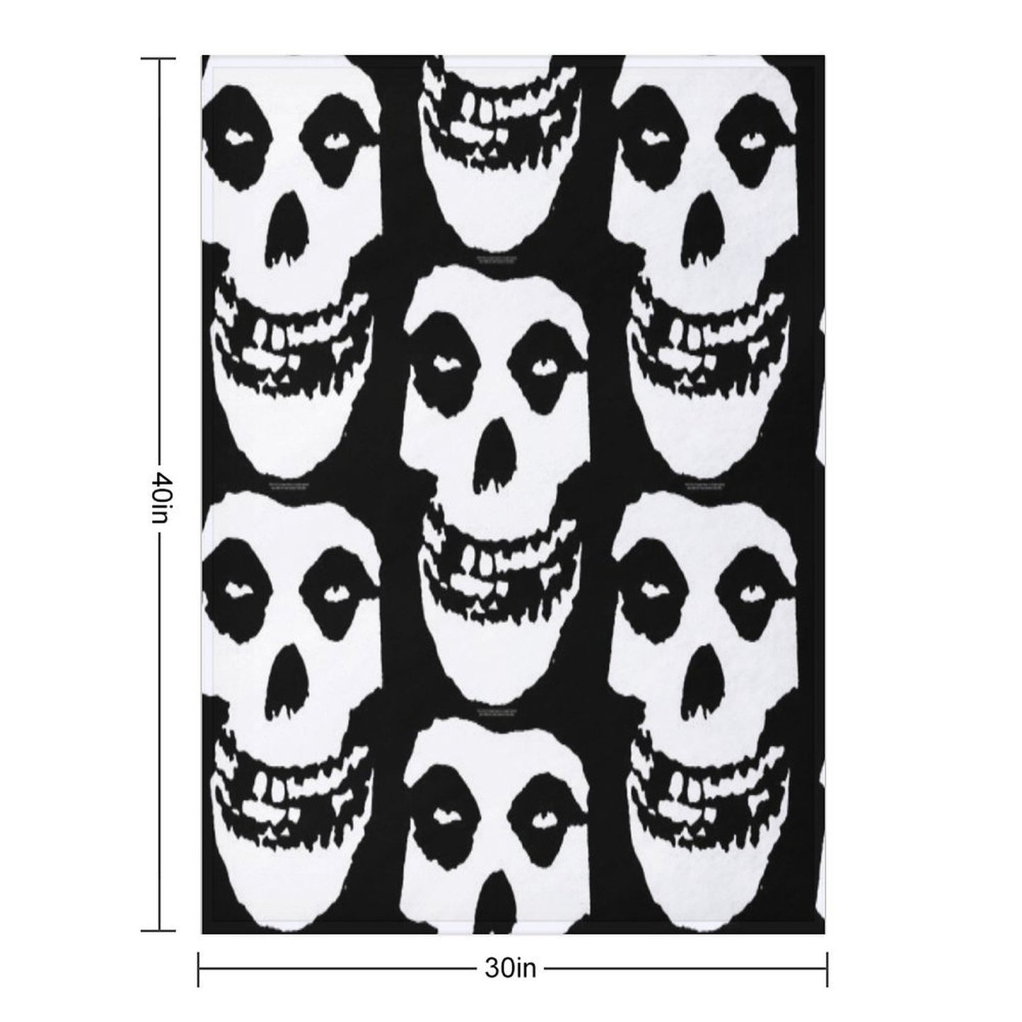 Misfits Lightweight Throw Blanket