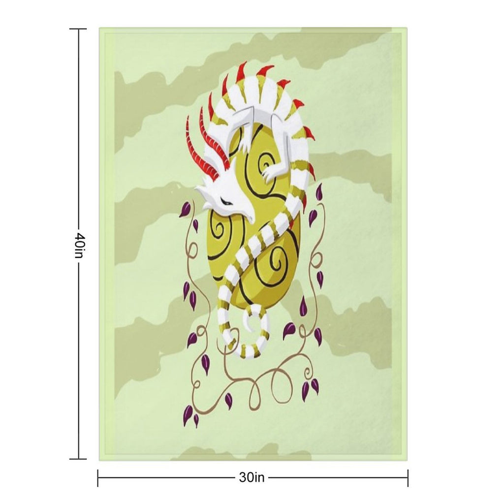 Dragon Egg Comfort Throw Blanket