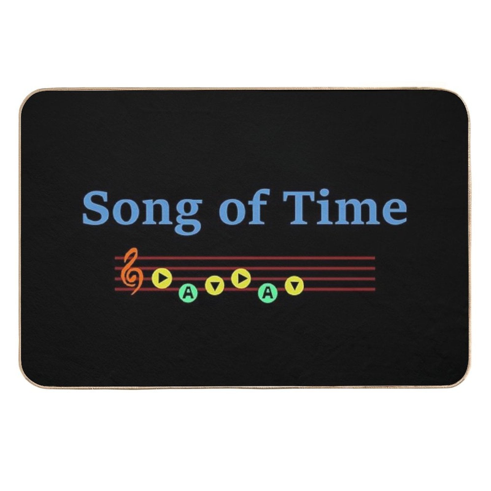 Song of Time  Stain-Proof Bath Mat