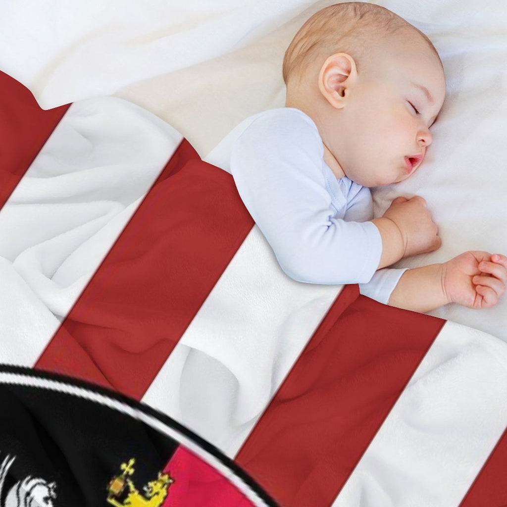 Exeter City FC Machine-washable Throw Blanket