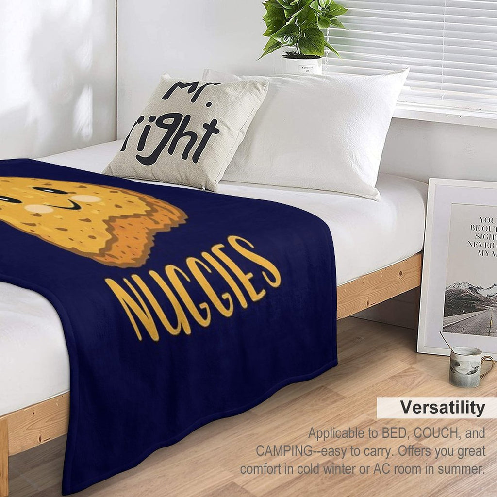 Chicky Nuggies Anti-pilling Throw Blanket