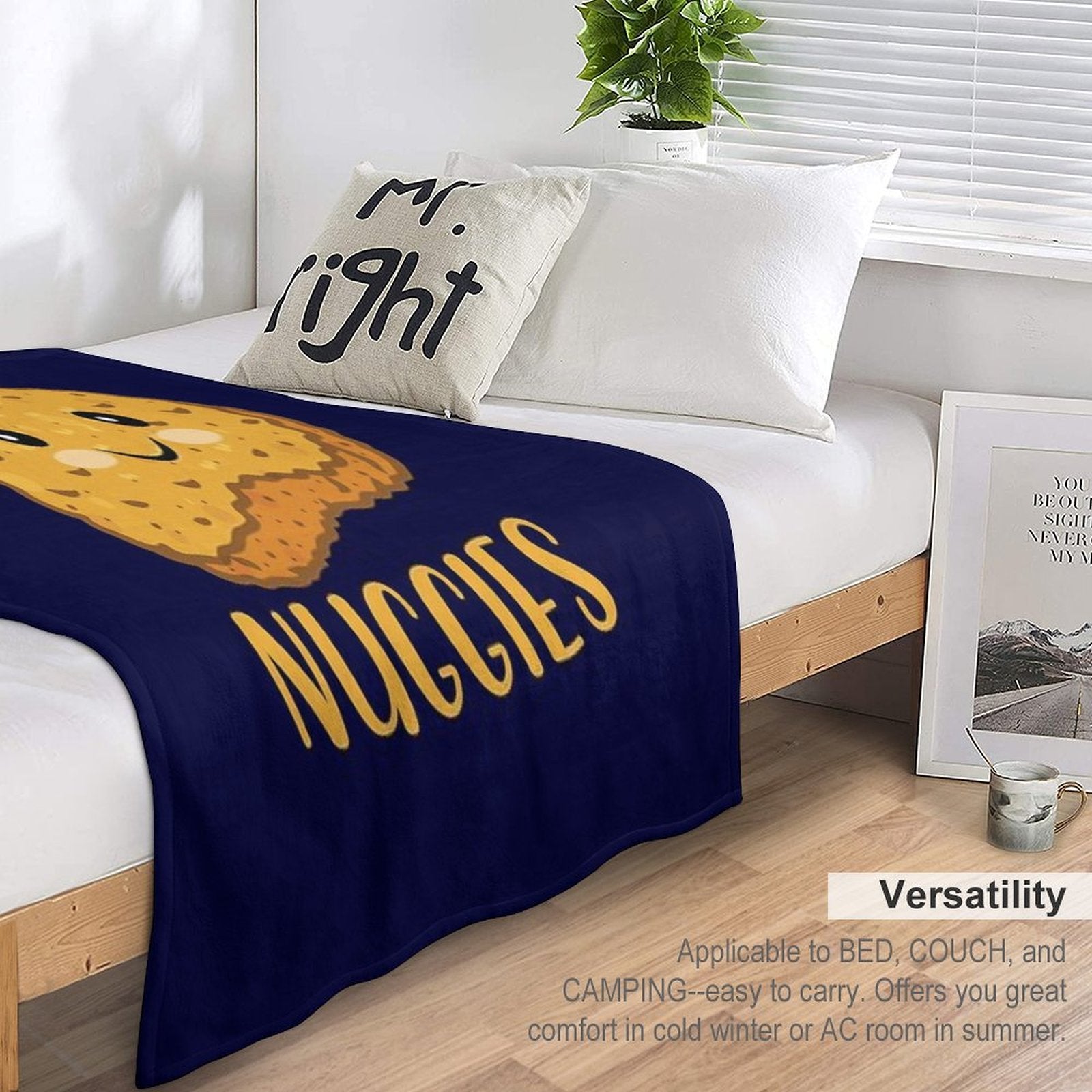 Chicky Nuggies Anti-pilling Throw Blanket