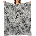 Aygo Hentai Anime Face Plush Throw Blanket