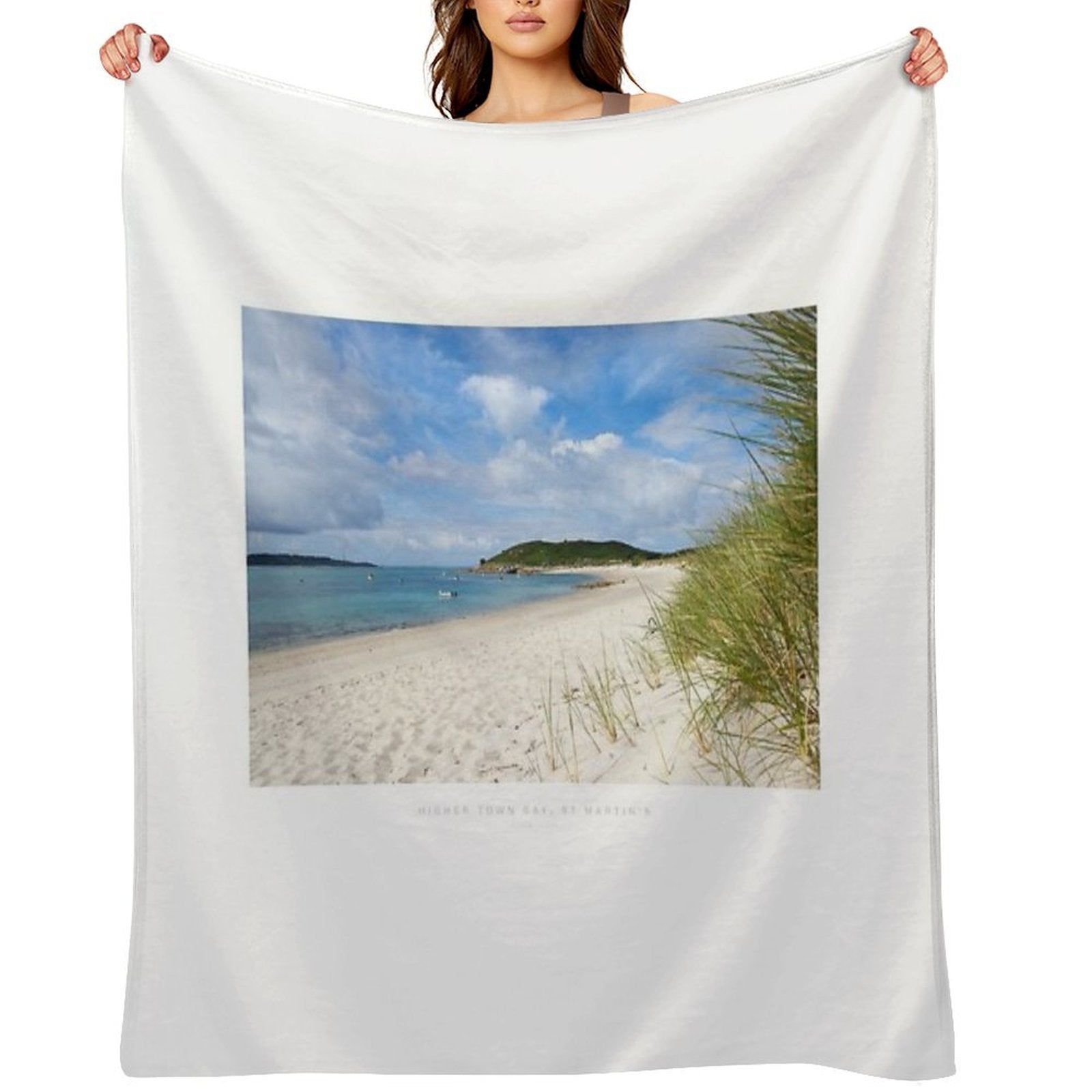 St Martin's Travel-friendly Throw Blanket