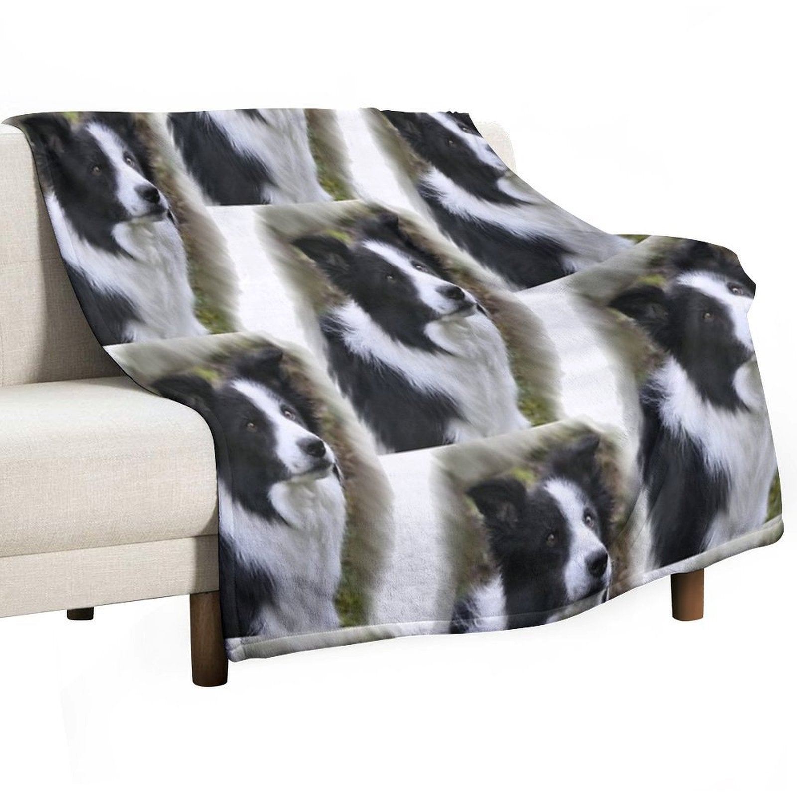 Border Collie Lover S Gifts Quick-dry Throw Blanket
