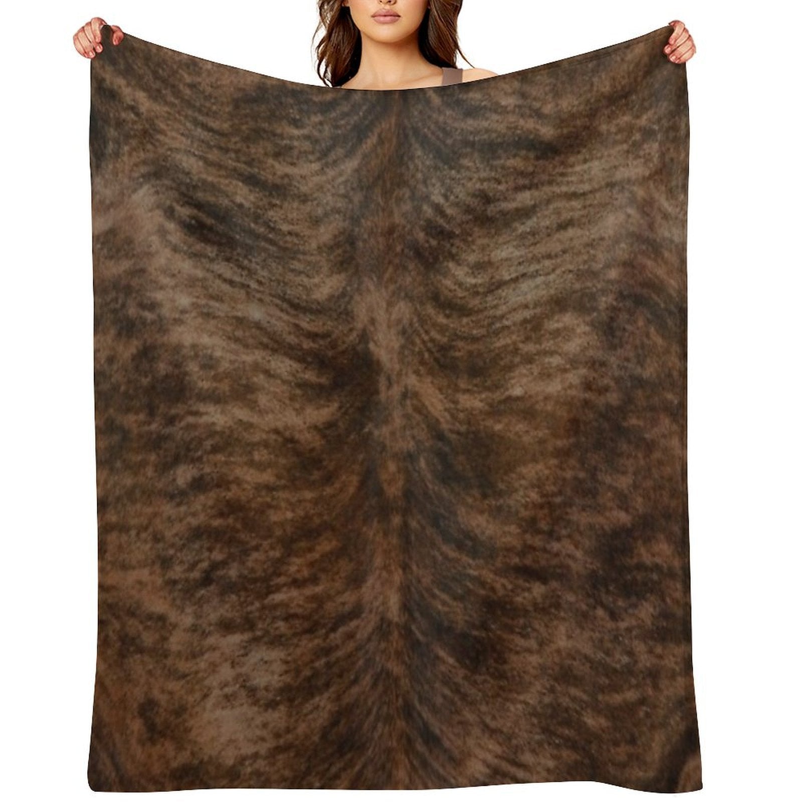 Brindle Wrinkle-free Throw Blanket