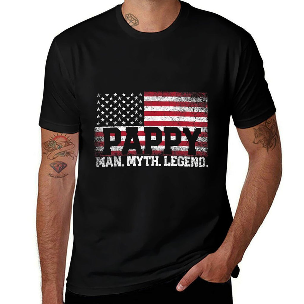 Pappy The Man The Myth The Legend Father's Day Gift Grandpa  Versatile T-Shirt