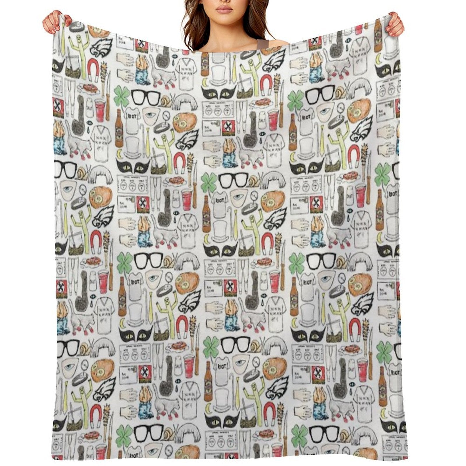 ALWAYS SUNNY Iconic Times All-season Throw Blanket