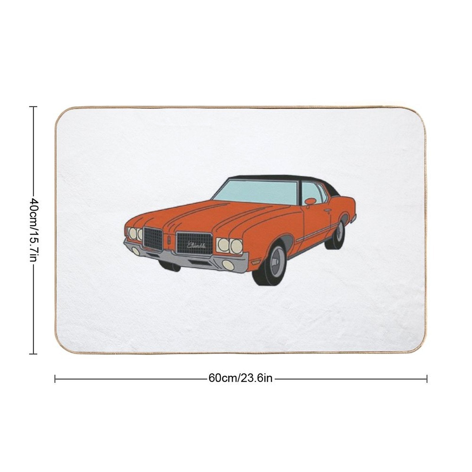 1972 Oldsmobile Cutlass  Versatile Bath Mat