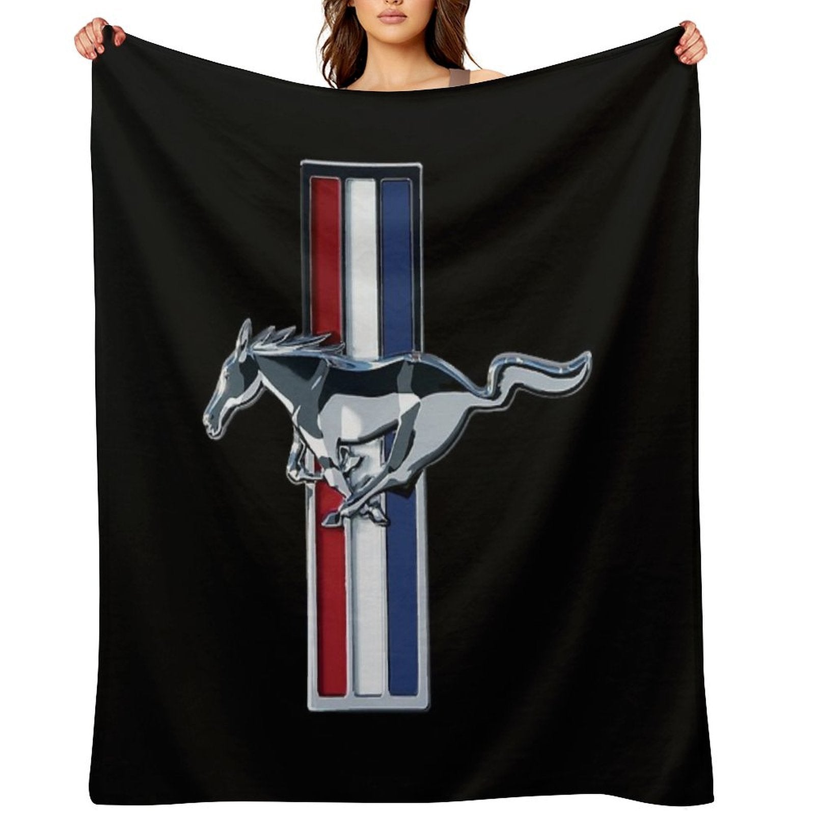 'stang Sustainable Throw Blanket