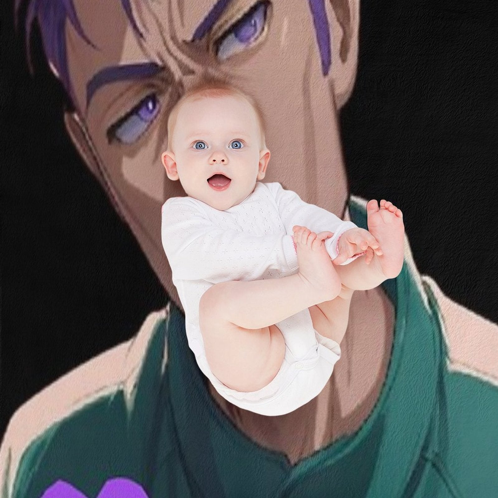 Thanos Squid Game Anime Style - Player 230 - Choi Subong - BigBang TOP Travel-friendly Throw Blanket
