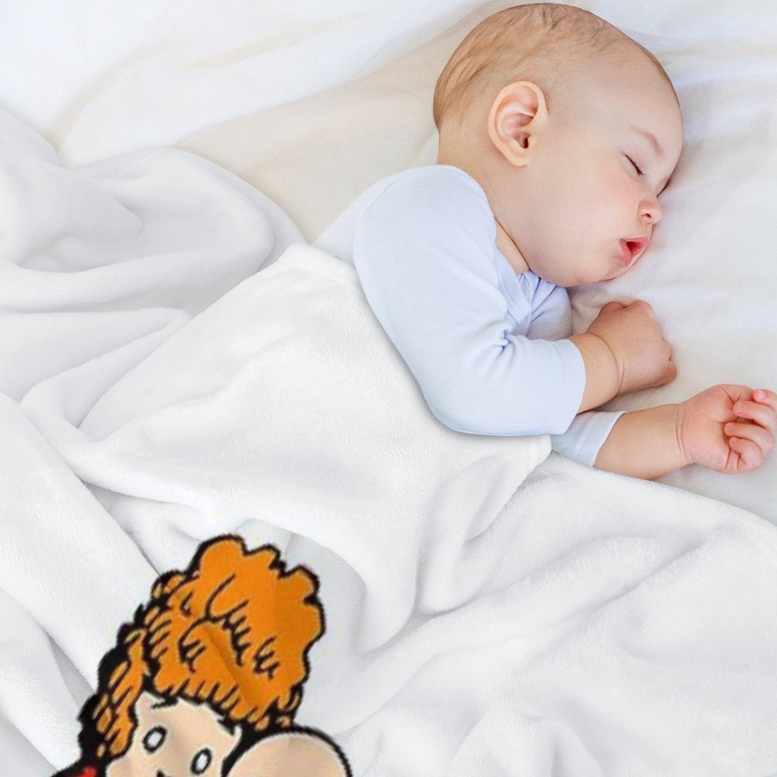 Little Orphan Annie Sustainable Throw Blanket