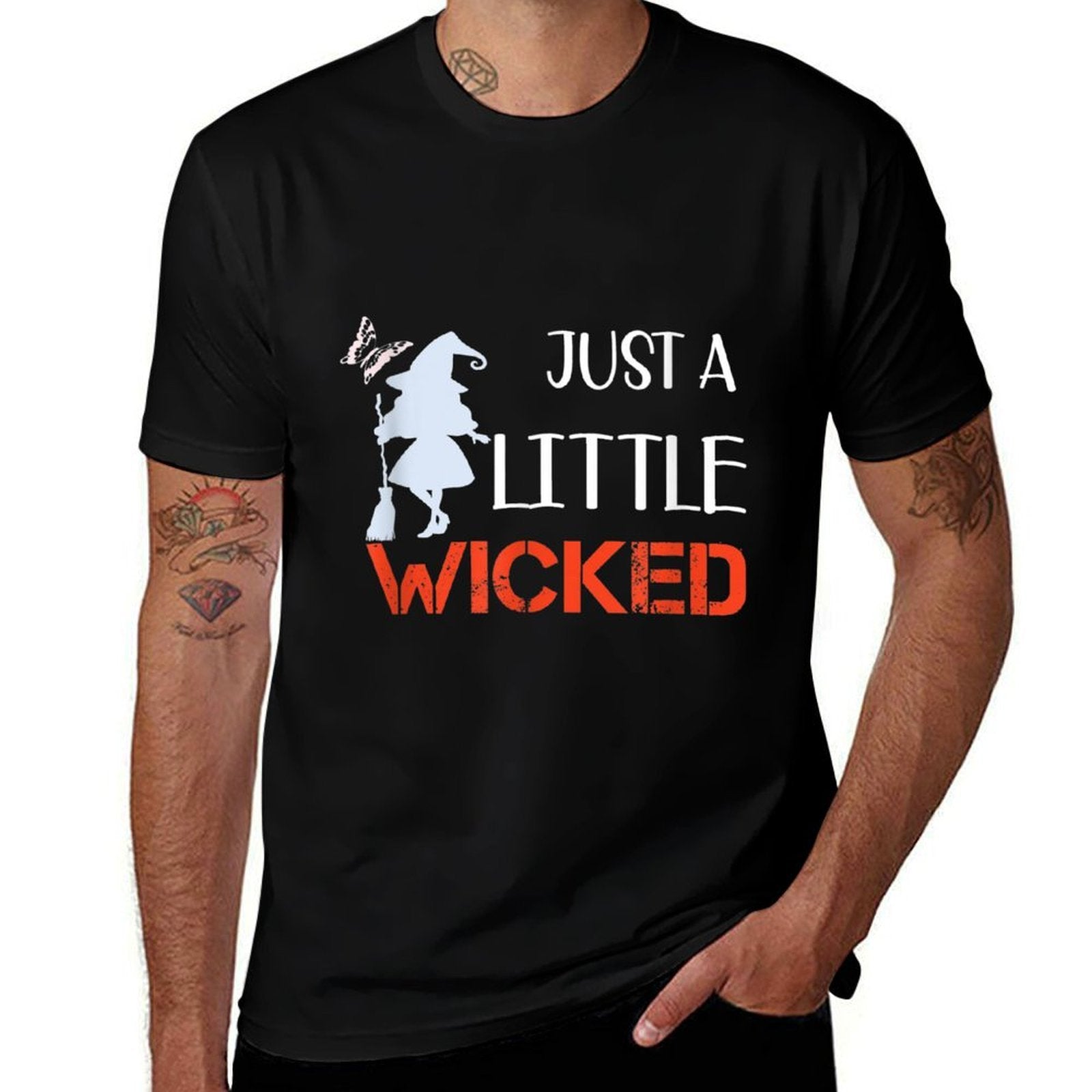 Just A Little Wicked  Trendy Pattern T-Shirt