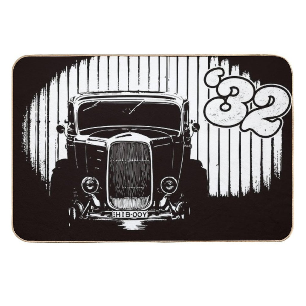 1932 Ford Coupe Hot Rod  High-Traffic Bath Mat