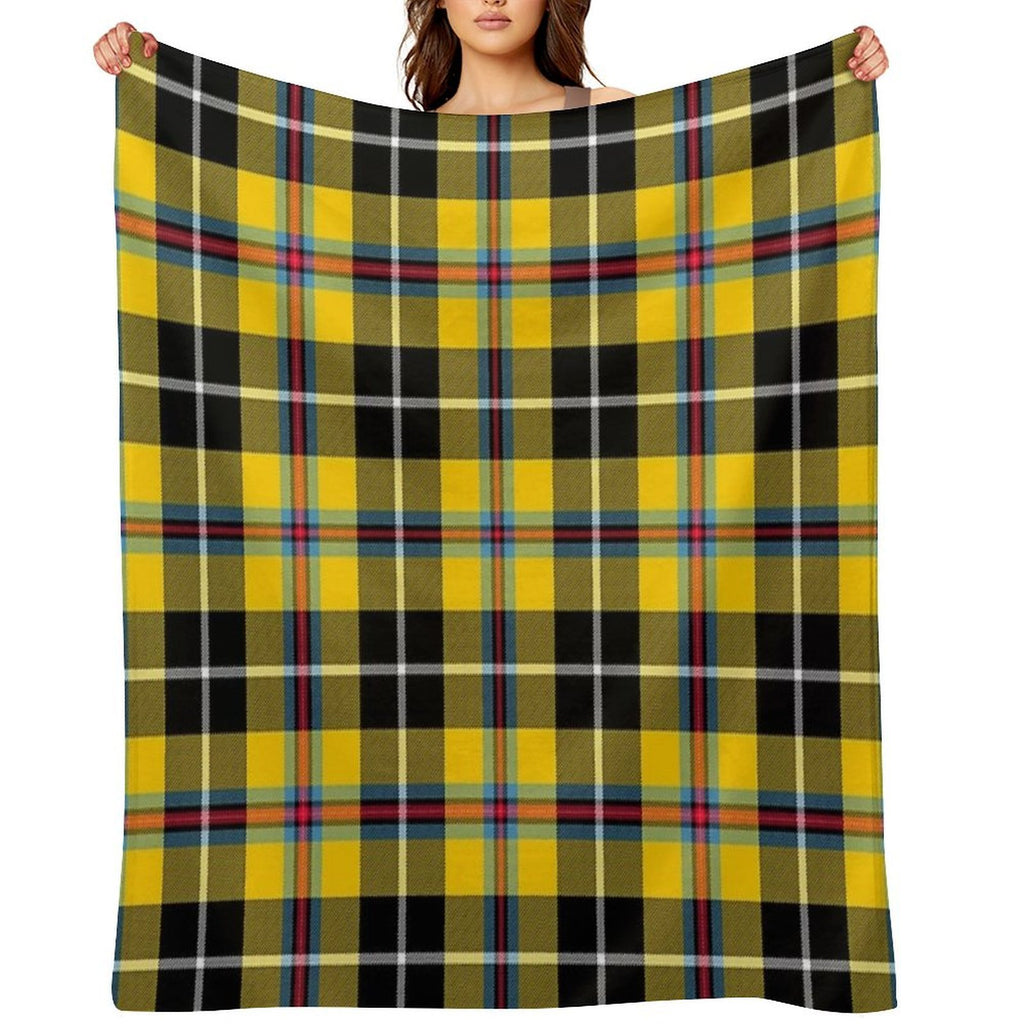 Cornish Tartan Easy Care Throw Blanket