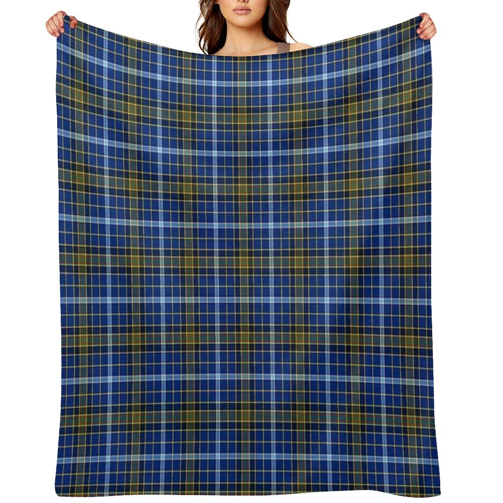 Clan Knox Tartan Velvety-soft Throw Blanket