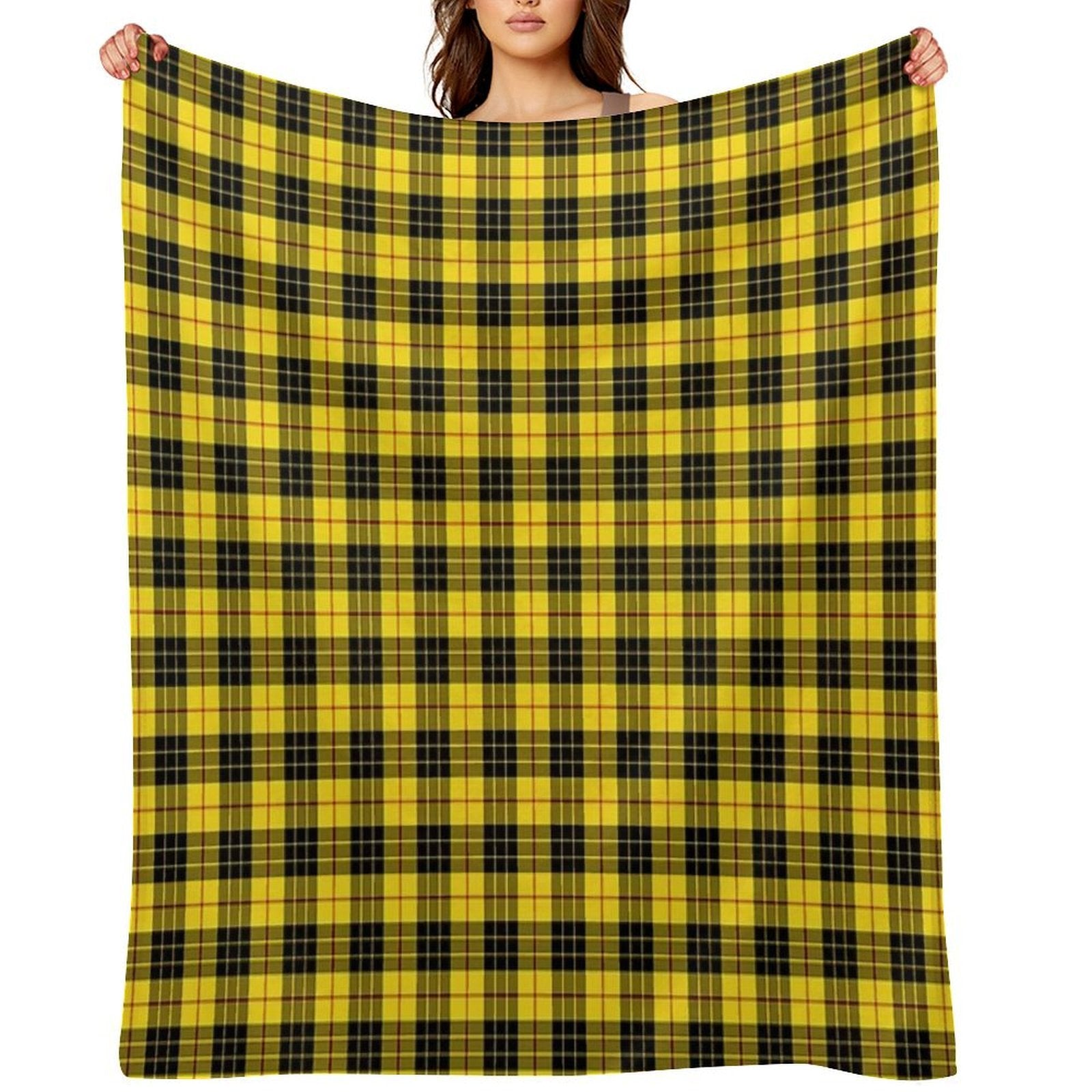 Clan MacLeod Tartan Eco-conscious Throw Blanket