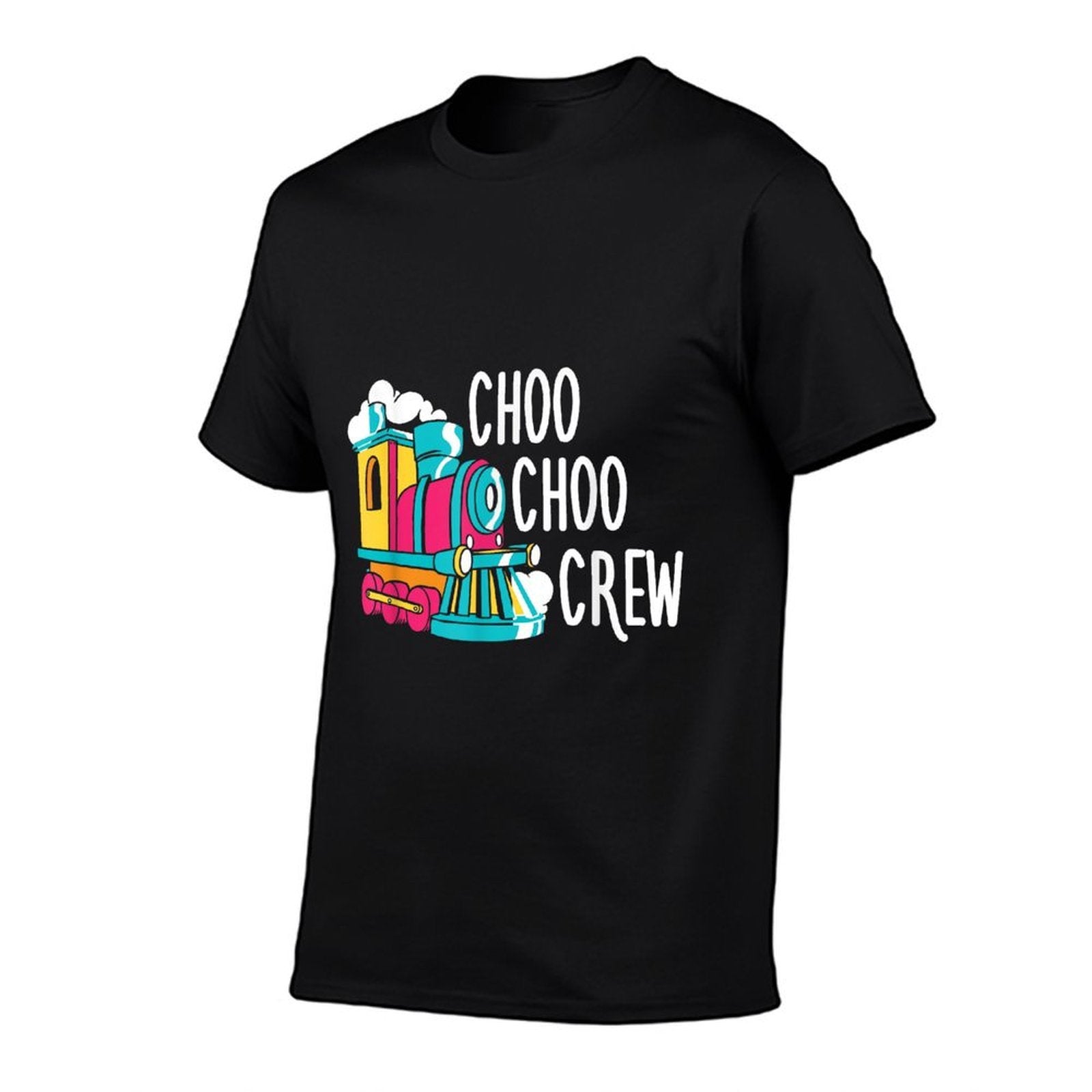 Choo Choo Crew Railway Train Birthday Comfortable T-Shirt