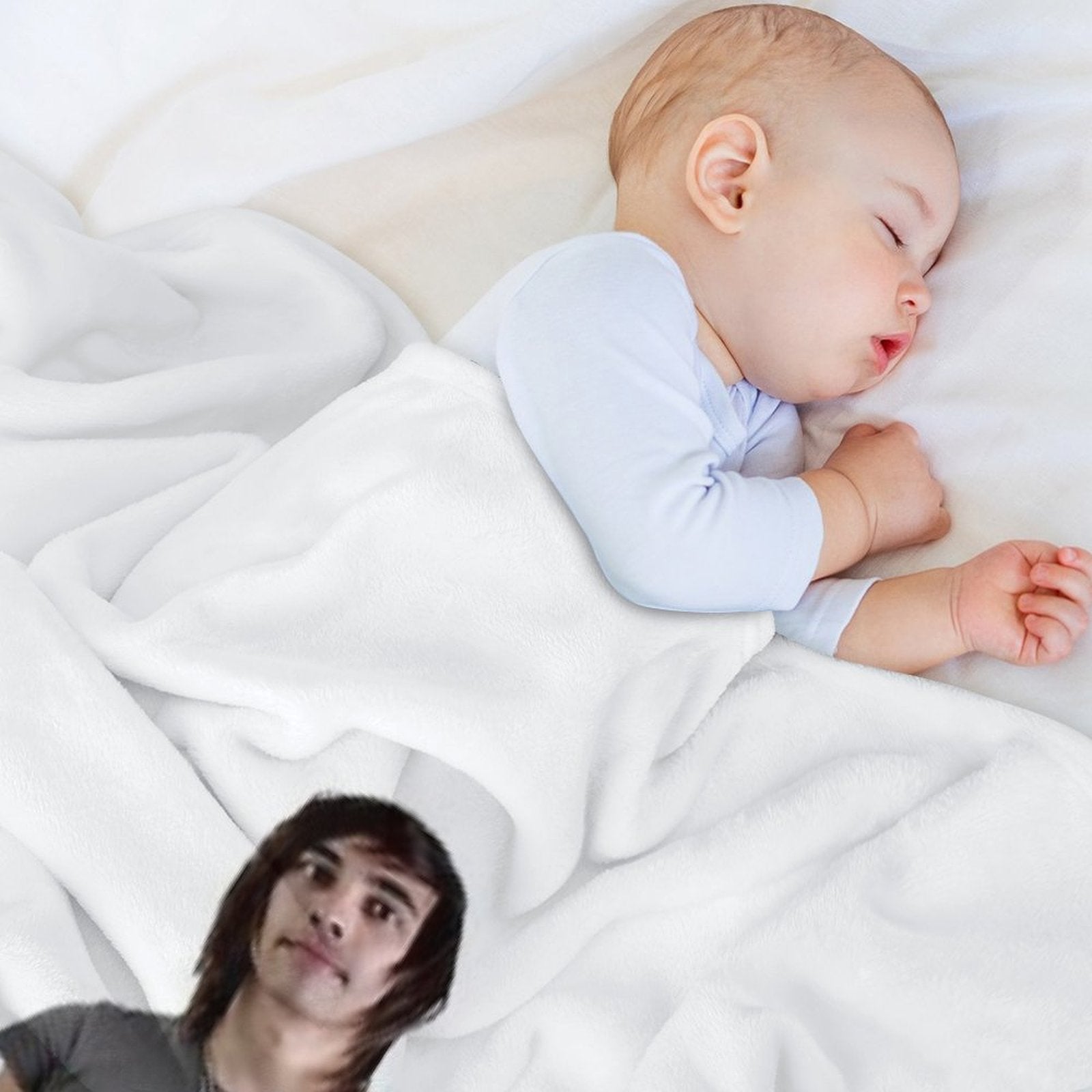 Vic Fuentes Compact Throw Blanket