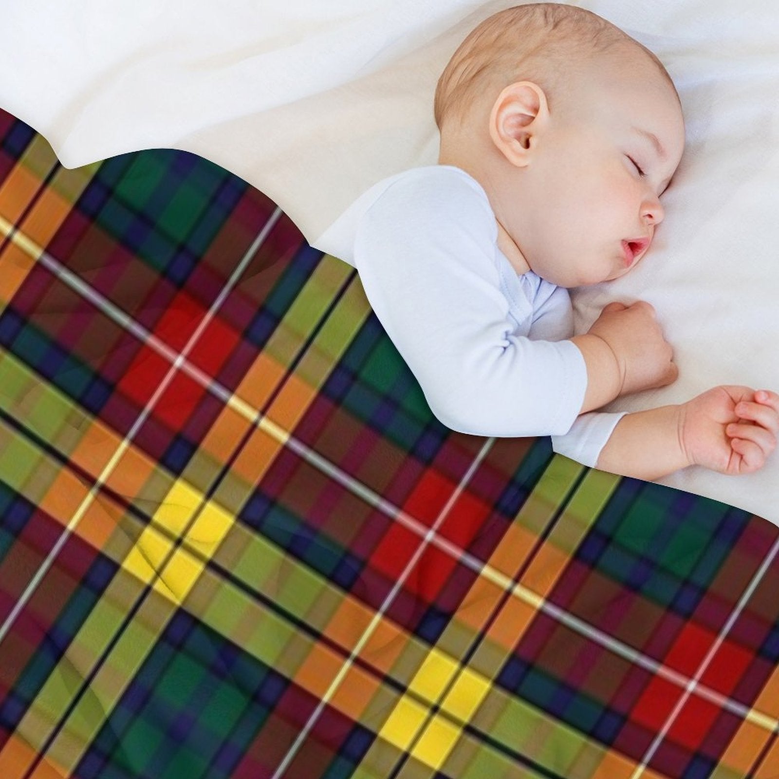 Buchanan Modern Hunting Tartan  Clan Buchanan  Cute Tartan Premium Throw Blanket