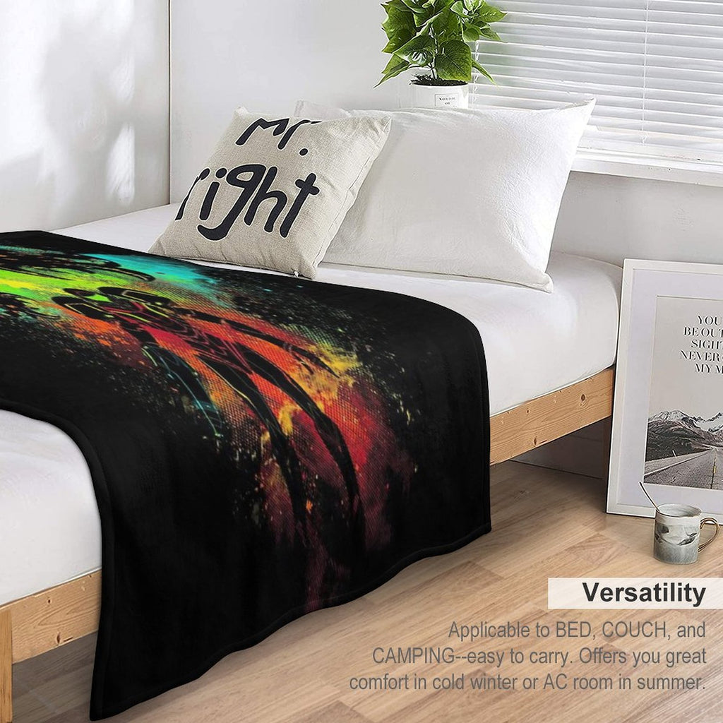 Bounty Hunter of Space Compact Throw Blanket