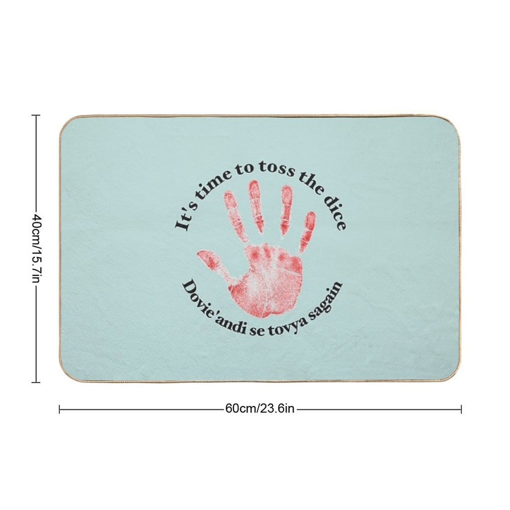 Band of The Red Hand  Dirt-Trapping Bath Mat