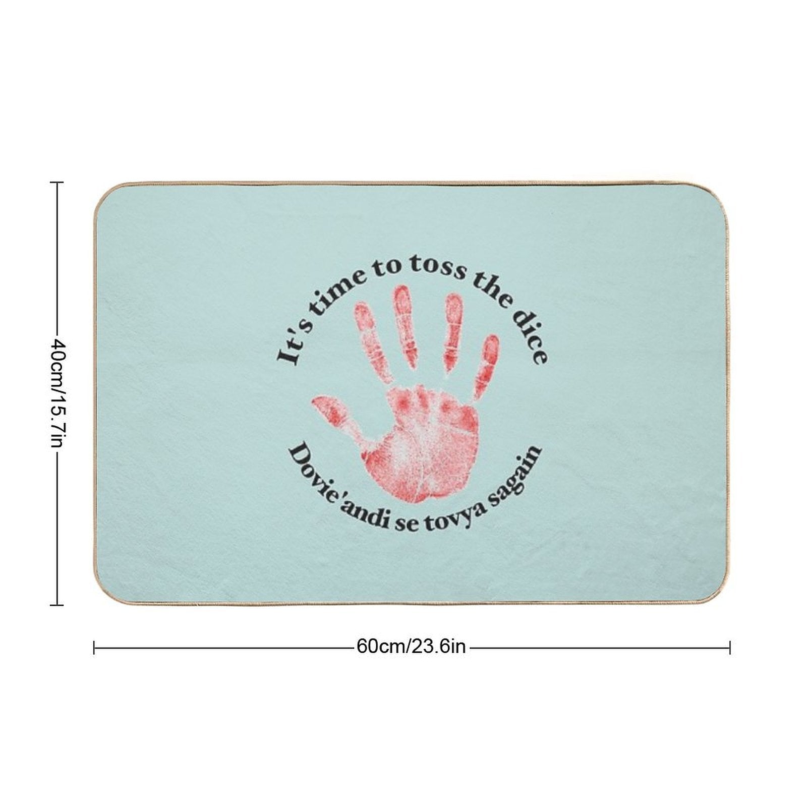 Band of The Red Hand  Dirt-Trapping Bath Mat
