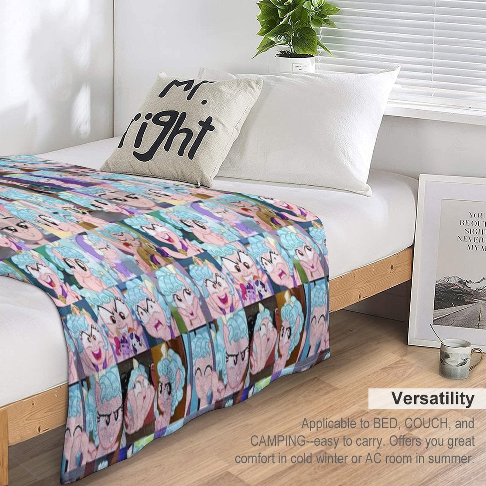 Cozy Glow Wrinkle-free Throw Blanket