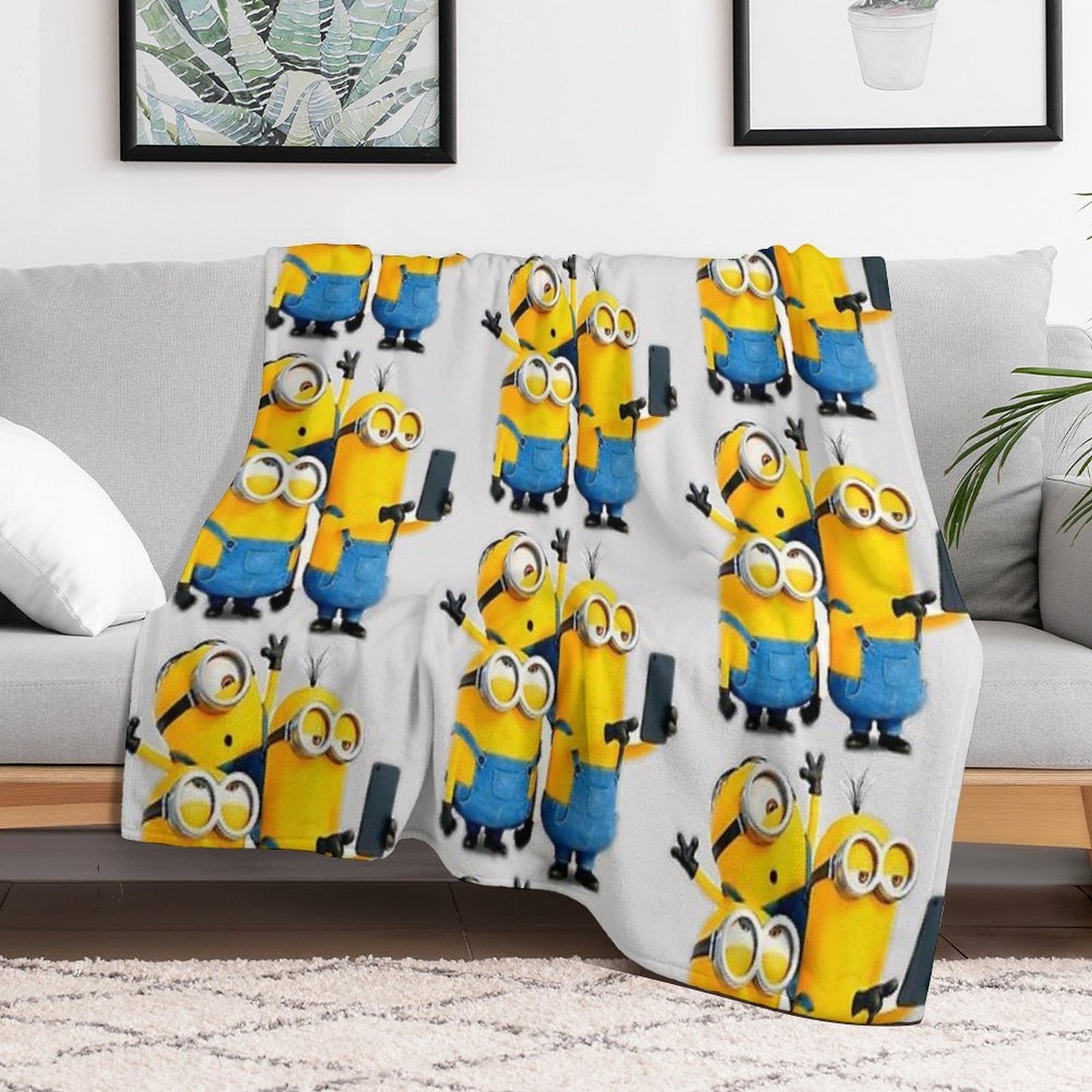 Minion Compact Throw Blanket