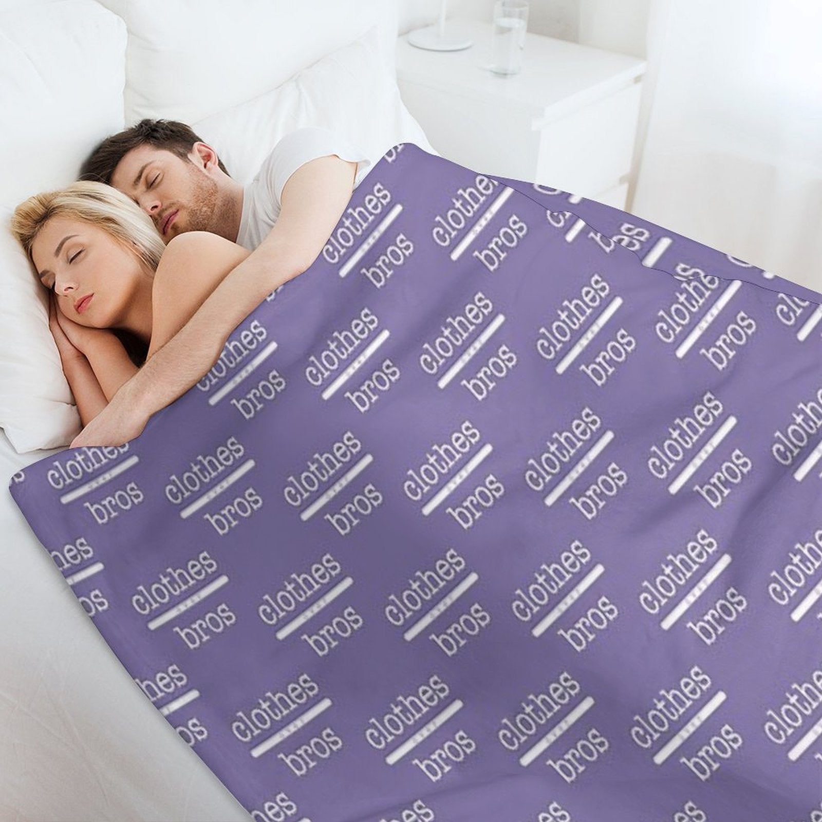 Clothes Over Bro's Shrink-resistant Throw Blanket