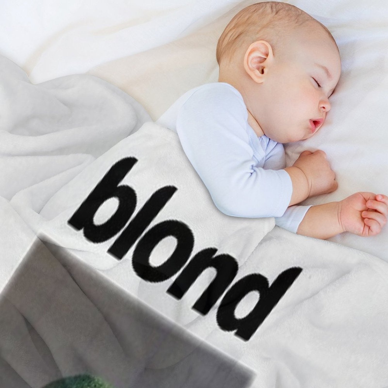 Blond Frank Ocean Album Grainy Vintage Retro Premium Throw Blanket