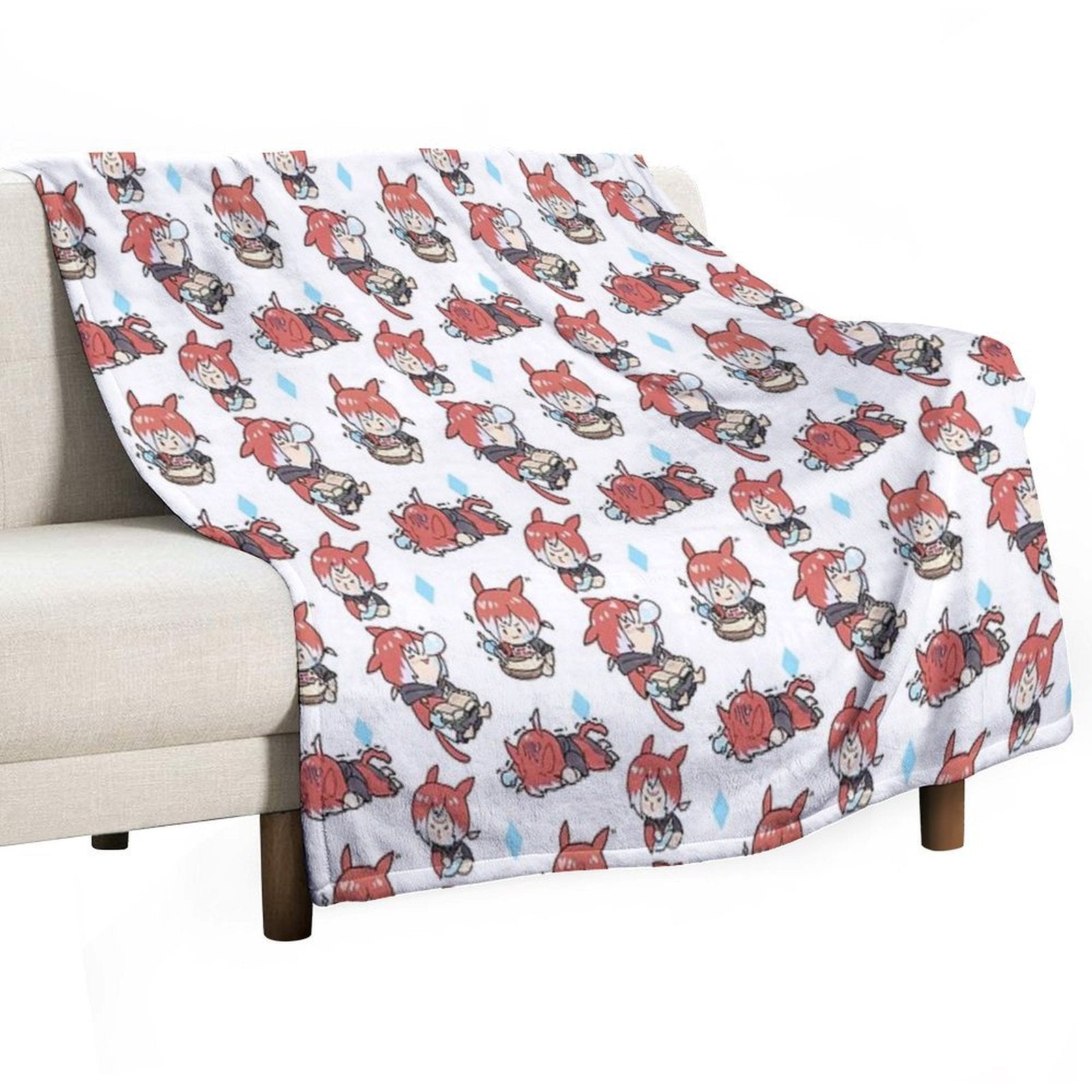 Crystal Exarch Compact Throw Blanket