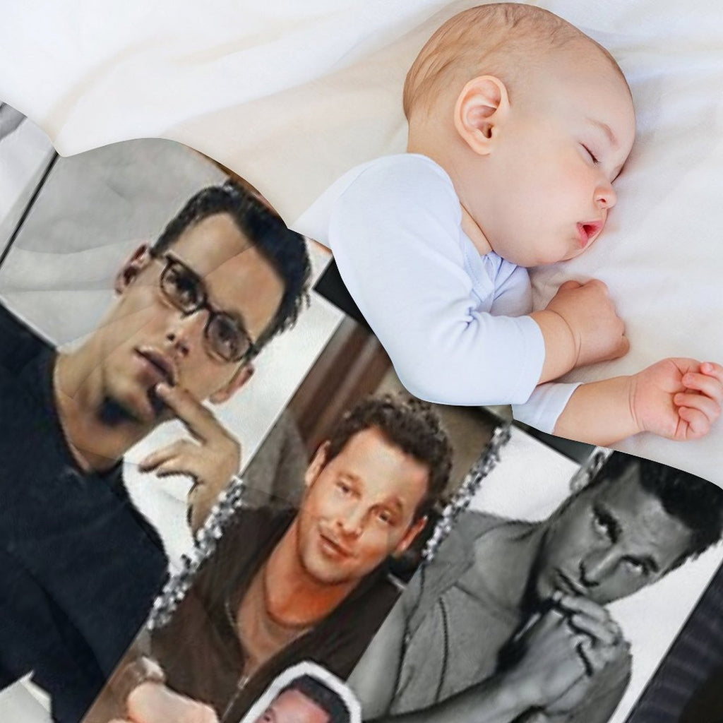 Alex Karev Collage Gift-ready Throw Blanket