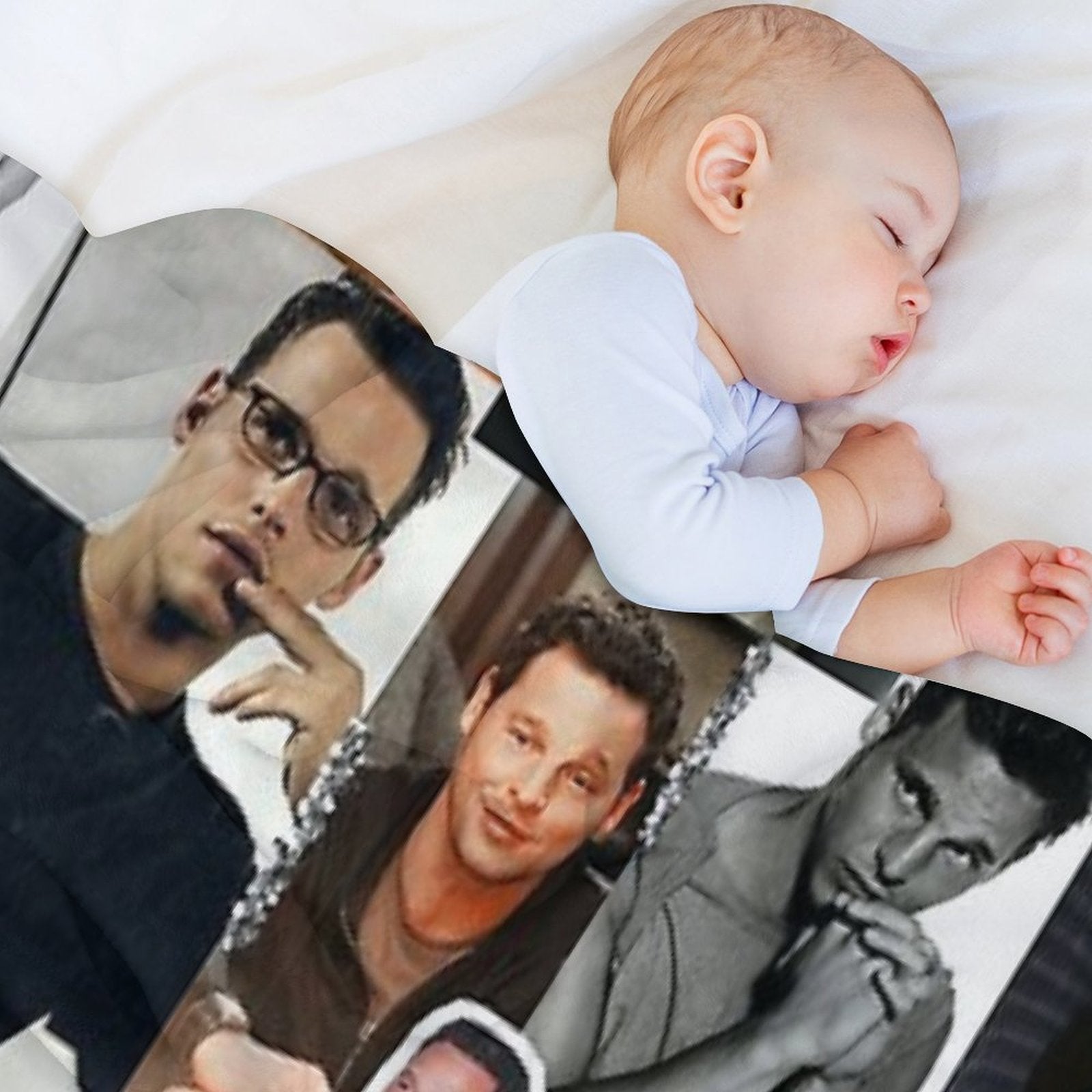 Alex Karev Collage Gift-ready Throw Blanket