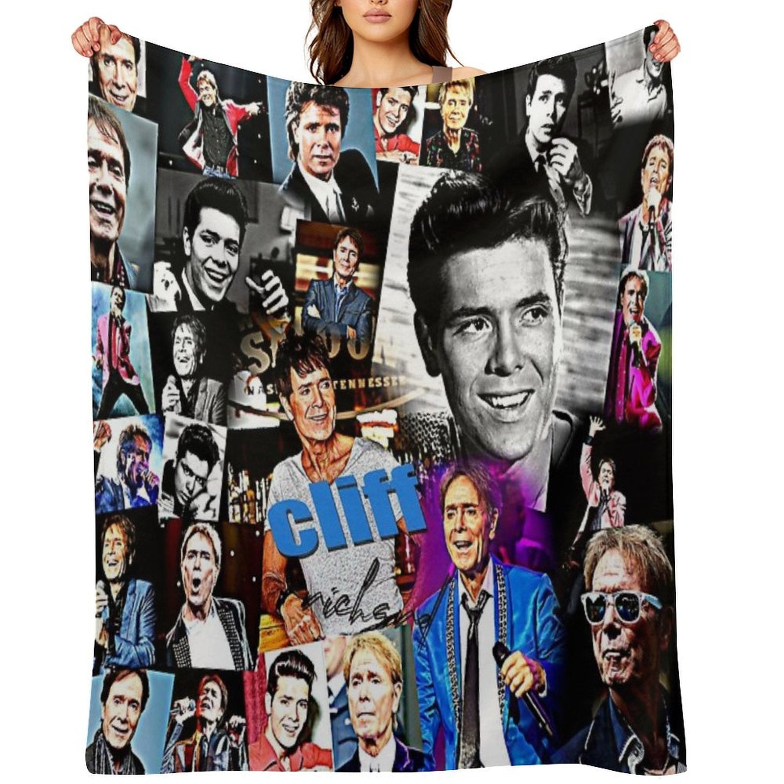 Cliff Richard Lightweight Throw Blanket