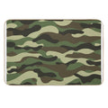 Camouflage Camo Military Design  Long-Lasting Bath Mat