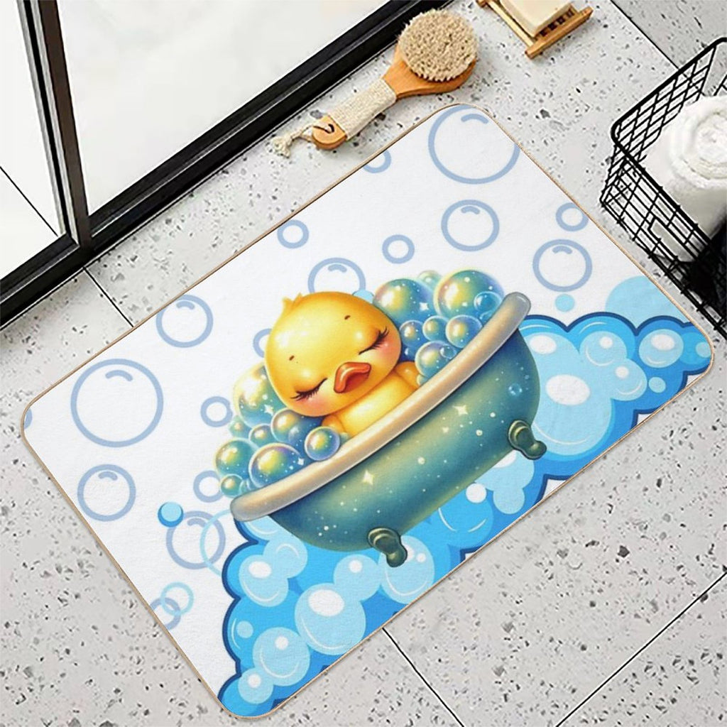 Bubble Bath Bliss  High-Traffic Bath Mat
