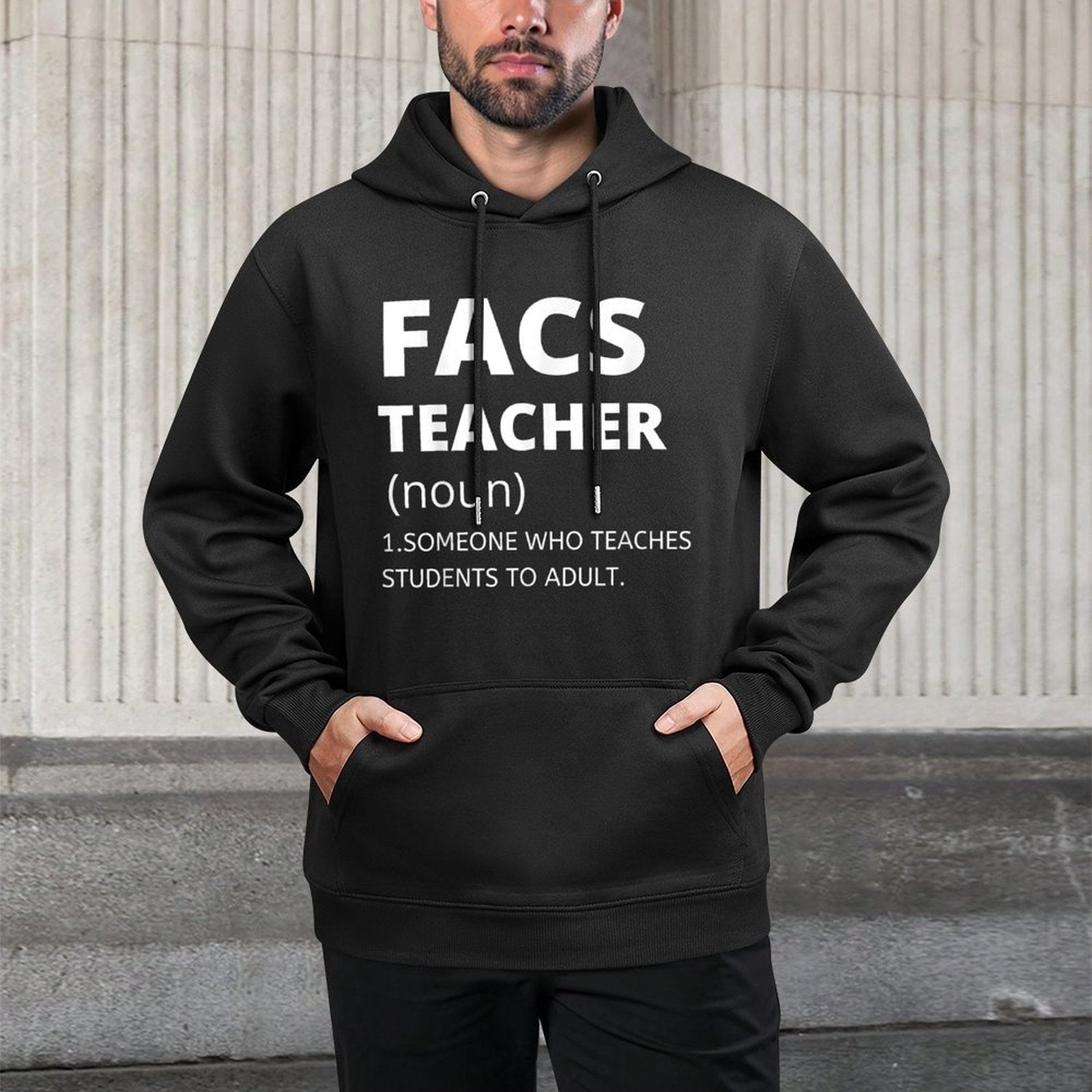 Family And Consumer Science Teacher - Funny FACS Teacher Men Women Girls Kids Medium-Weight Fabric Hoodie