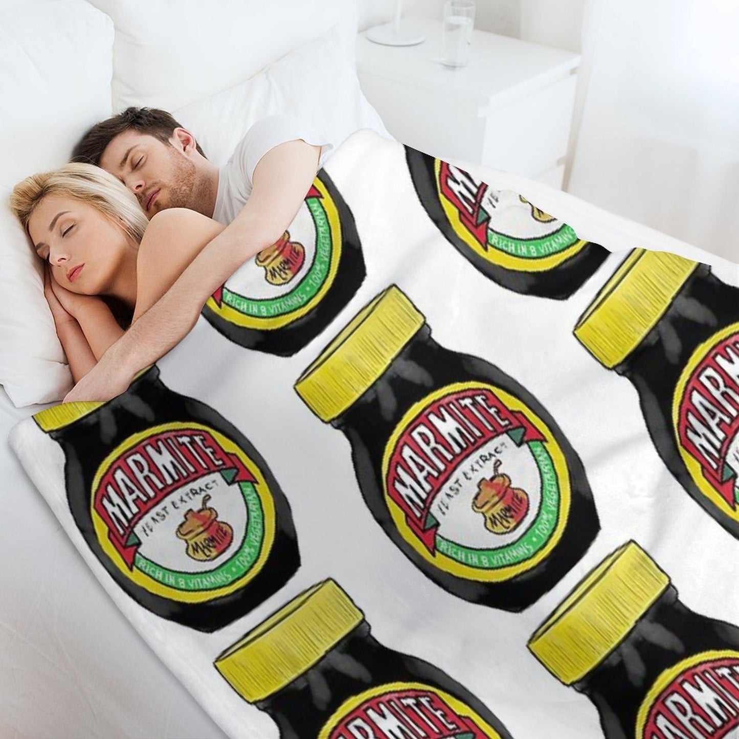 Marmite Comfort Throw Blanket