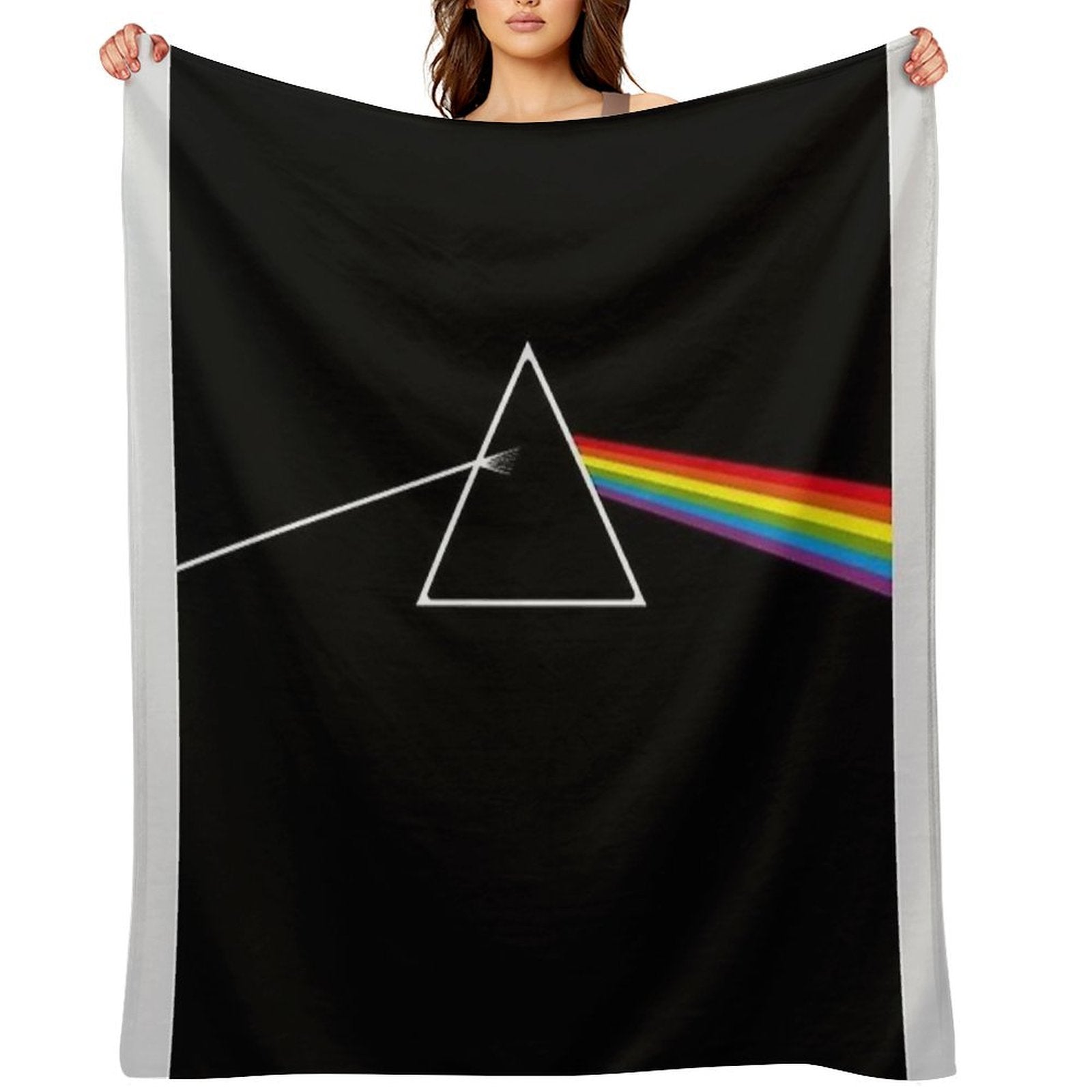 The Dark Side Of The Moon - PiinkFloyd List Album Songs  002 Gift-ready Throw Blanket